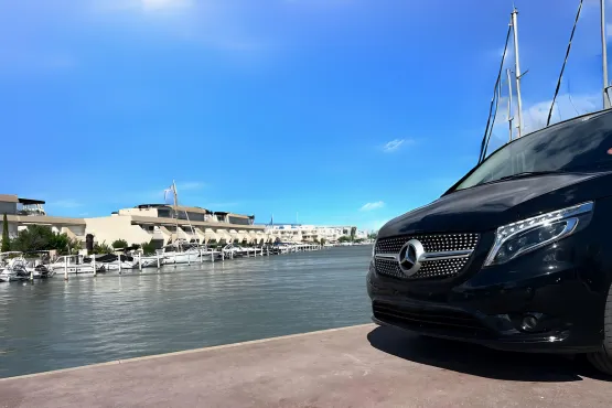 chauffeur vtc montpellier vers ports et plages du departement herault